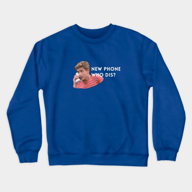 New phone who dis? Crewneck Sweatshirt by BodinStreet